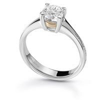 Anello Salvini Donna Battito in Oro bianco Diamante 0.20 Ct 20074772-13 - 20074772-13